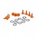 Linsenschraube Satz M4x0.7 12mm ALU orange