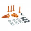 Linsenschraube Satz M5x0.8 25mm ALU orange