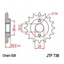Ritzel 13Z Teilung 520 feinverzahnt Innendurchmesser 22/25
