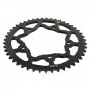 Alu-Kettenrad 47Z Teilung 525 schwarz Sitta Innendurchmesser 120 Lochkreis 140