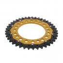 Kettenrad Dual 41Z Teilung 525 gold ZF Innendurchmesser 112 Lochkreis 138