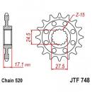 Racing-Ritzel 15Z Teilung 520 feinverzahnt Innendurchmesser 25/28