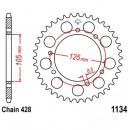 Kettenrad 57Z Teilung 428 Innendurchmesser 105 Lochkreis 125