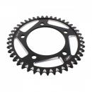 Alu-Kettenrad 43Z Teilung 525 schwarz Innendurchmesser 112 Lochkreis 138