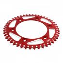 Alu-Kettenrad 46Z Teilung 520 rot Innendurchmesser 134 Lochkreis 160