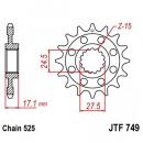 Racing-Ritzel 15Z Teilung 525 feinverzahnt Innendurchmesser 24.5/27.5
