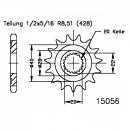 Ritzel 14Z Teilung 428 feinverzahnt Innendurchmesser 20/22