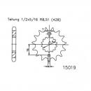 Ritzel 17Z Teilung 428 feinverzahnt Innendurchmesser 17.4/20