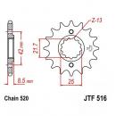 Ritzel 13Z Teilung 520 feinverzahnt Innendurchmesser 21.6/25