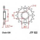 Ritzel 14Z Teilung 630 feinverzahnt Innendurchmesser 24/28.5