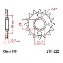 Ritzel 16Z Teilung 630 feinverzahnt Innendurchmesser 24/28.5