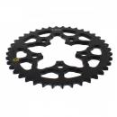 Alu-Kettenrad 40Z Teilung 525 schwarz Sitta Innendurchmesser 070 Lochkreis 100