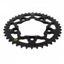 Alu-Kettenrad 40Z Teilung 525 schwarz Sitta Innendurchmesser 100 Lochkreis 124