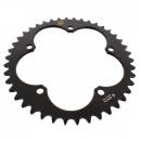 Alu-Kettenrad 42Z Teilung 525 schwarz Sitta Innendurchmesser 132 Lochkreis 152