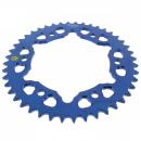Alu-Kettenrad 44Z Teilung 520 blau Sitta Innendurchmesser 134 Lochkreis 160