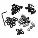 Verkleidung Schraube Satz Pro Bolt Alu schwarz
