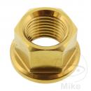 Mutter Kettenrad Pro Bolt, M12x1.25mm Edelstahl V4A gold LSSSPN12G