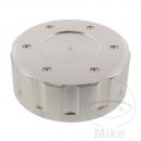 Deckel Bremsflüssigkeitsbehälter hinten Pro Bolt, 42mm Alu silber RESR50S