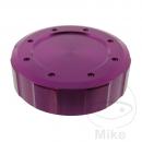 Deckel Bremsflüssigkeitsbehälter hinten Pro Bolt, 61mm Alu violett RESR10P