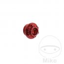 Öleinfüllschraube alu Evotech, 24x3.0mm rot OFC-09B-Cr