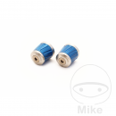 Lenkerenden alu Evotech, blau FS-BMW-Eb