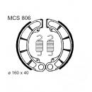 Bremsbacken hinten TRW Lucas MCS806 inkl. Federn