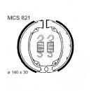 Bremsbacken hinten TRW Lucas MCS821 inkl. Federn