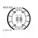 Bremsbacken hinten TRW Lucas MCS822 inkl. Federn