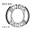 Bremsbacken hinten TRW Lucas MCS825 ohne Federn