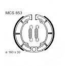 Bremsbacken hinten TRW Lucas MCS853 inkl. Federn
