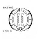 Bremsbacken hinten TRW Lucas MCS952 inkl. Federn