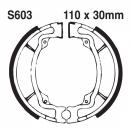 Bremsbacken hinten EBC Grooved S603G inkl. Federn