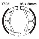 Bremsbacken hinten EBC Grooved Y502G inkl. Federn