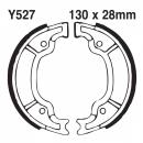 Bremsbacken hinten EBC Grooved Y527G inkl. Federn