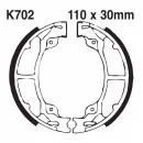 Bremsbacken hinten EBC K702 inkl. Federn