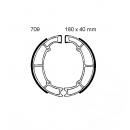 Bremsbacken hinten EBC K709 inkl. Federn