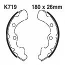 Bremsbacken hinten EBC K719 inkl. Federn