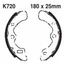 Bremsbacken hinten EBC K720 inkl. Federn