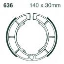 Bremsbacken hinten EBC S636 inkl. Federn