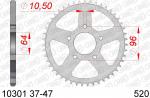 Kettenrad Stahl Teilung 520, Zähne 47