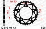 Kettenrad Stahl Teilung 525, Zähne 40