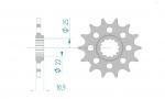 Antriebsritzel, Ritzel Teilung 520, 15 Zähne