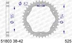 AFAM Kettenrad Alu Teilung 525 PCD1098, Zähne 41