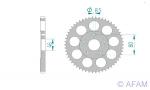 AFAM Kettenrad Alu Teilung 428, Zähne 54