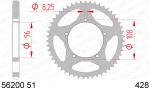 Kettenrad Stahl Teilung 428, Zähne 51