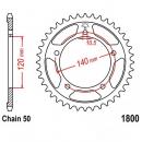 Kettenrad Stahl Teilung 530, Zähne 40