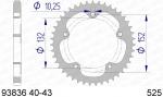 AFAM Kettenrad Alu Teilung 525 MV910/1000, Zähne 40