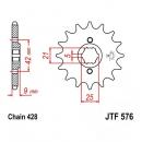 JT Ritzel 19Z Teilung 428