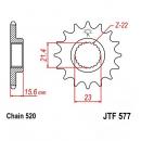 JT Ritzel 15Z Teilung 520